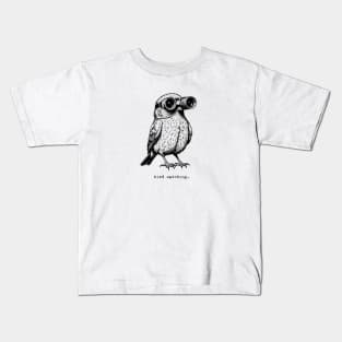 Bird Watching Kids T-Shirt